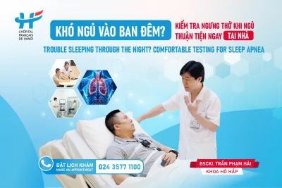 Trouble sleeping through the night? - Comfortable testing for sleep apnea at home